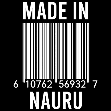 Artwork thumbnail, Made In Nauru by RandomStuffShop