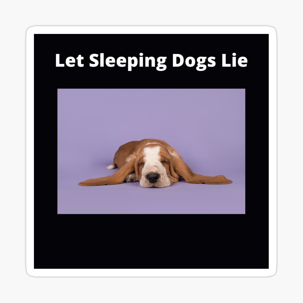 sleeping dogs lie