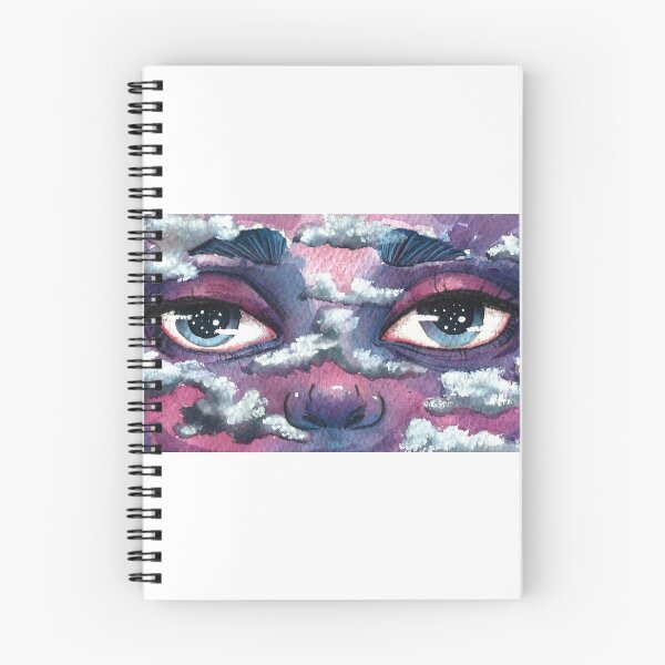 Item preview, melancholic watercolor eyes designed and sold by RuthAzul.