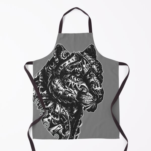 Item preview, The panter art tribal in black n white designed and sold by Arramavis.