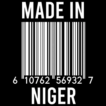 Artwork thumbnail, Made In Niger by RandomStuffShop