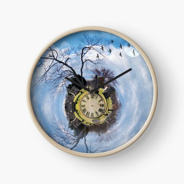 Cemetery Swirl World Clock