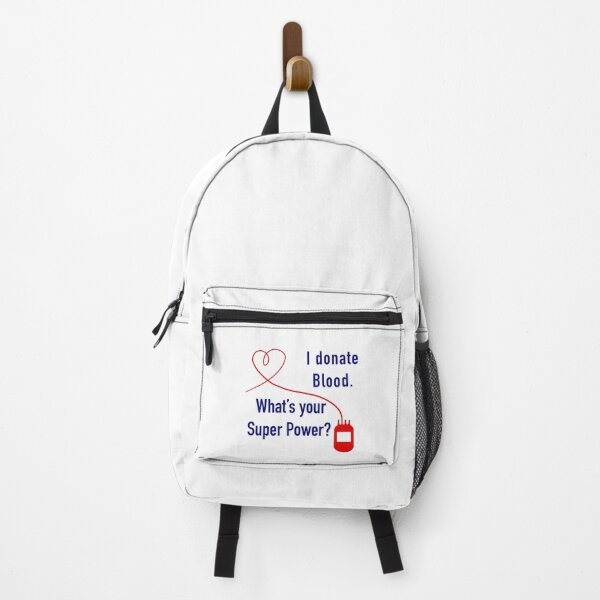 Item preview, I Donate Blood. What's Your Super Power? designed and sold by BlissTheory.