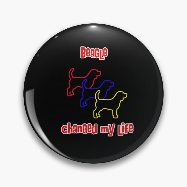 Item preview, Beagle changed my life - Dog Art dogs Silhouette - pet designed and sold by Coolstuff4you71.