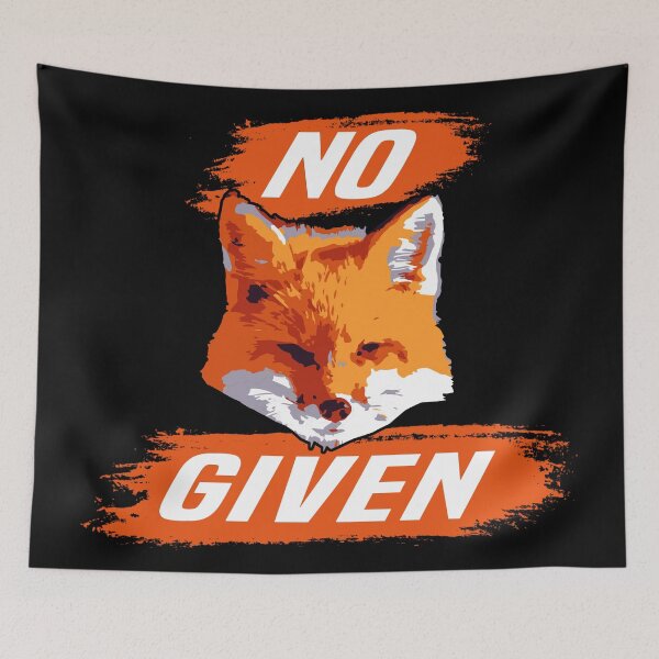 Item preview, No Fox Given Funny designed and sold by Dmetalx Art Apparel.
