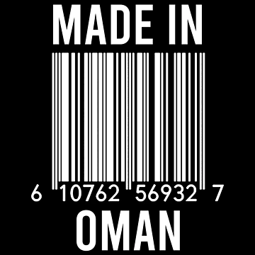 Artwork thumbnail, Made In Oman by RandomStuffShop