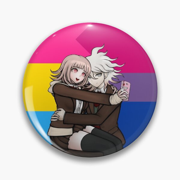 Item preview, Komanami Pride pin  designed and sold by Cosplayshin.