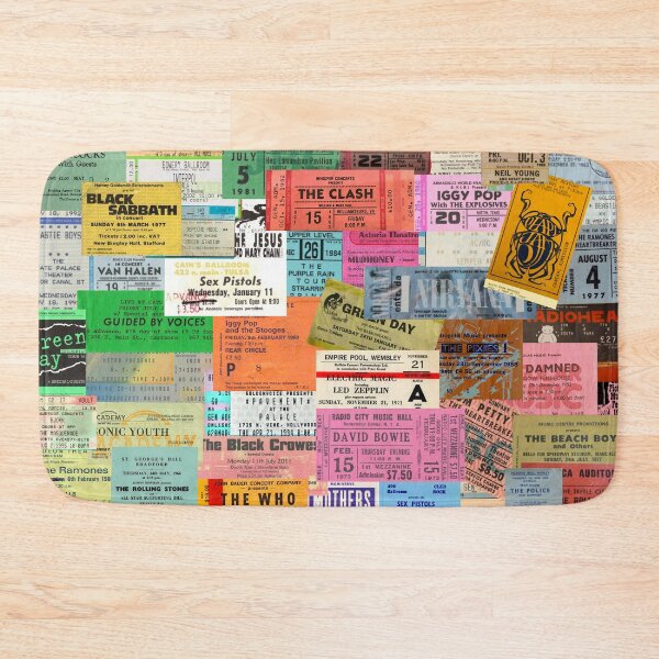 Item preview, I miss concerts - ticket stubs designed and sold by Iheartrecords.