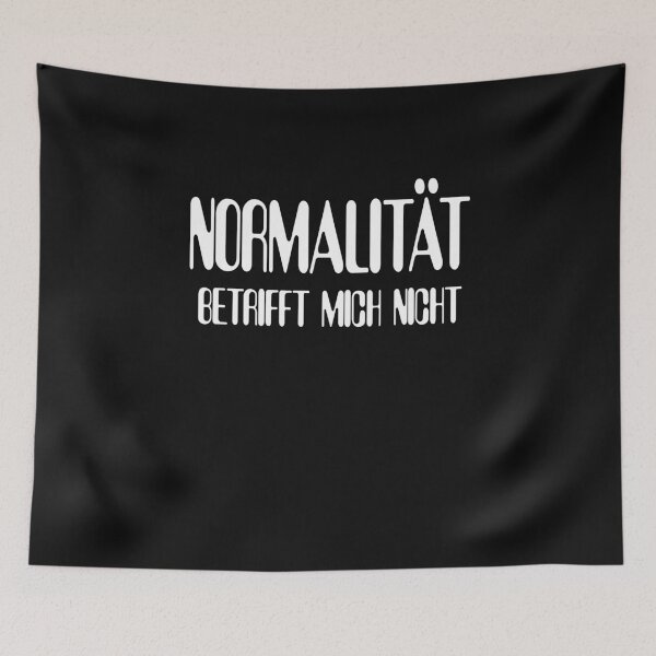 Artikelvorschau, NORMALITÄT BETRIFFT MICH NICHT entworfen und verkauft von xlshirt.