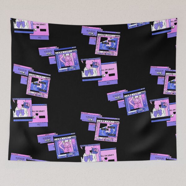 Item preview, Aesthetic Anime Computer Window Pattern designed and sold by AestheticAtire.