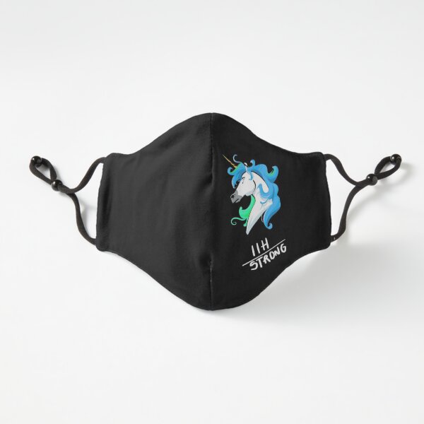 IIH Strong Unicorn For Idiopathic intracranial hypertension Awareness Fitted 3-Layer