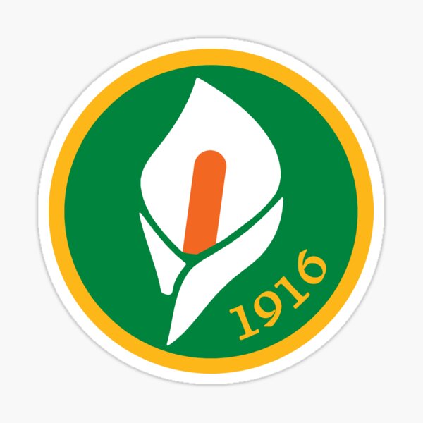 Easter Rising - 1916 - Easter Lily Sticker