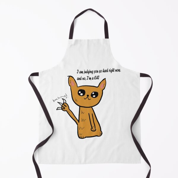 Item preview, Funny Cat Design | Cat Products | Humorous Cat Products | "I'm judging you so hard right now. and no, I'm a CAT" | designed and sold by Jeleedesigns.