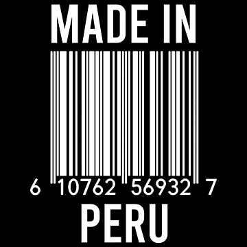 Artwork thumbnail, Made In Peru by RandomStuffShop
