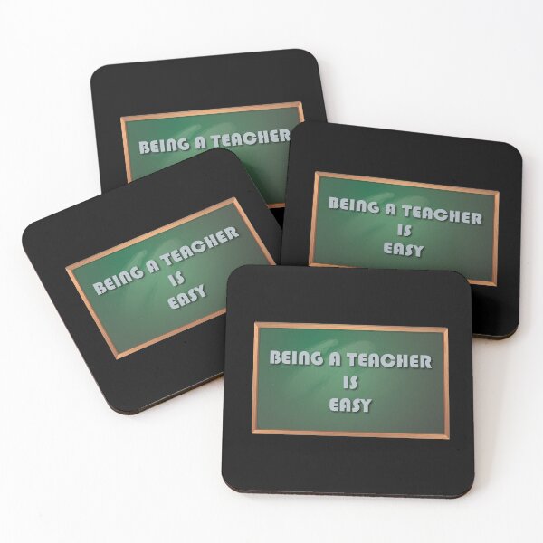 Item preview, Being a Teacher is Easy designed and sold by quarantineshop.