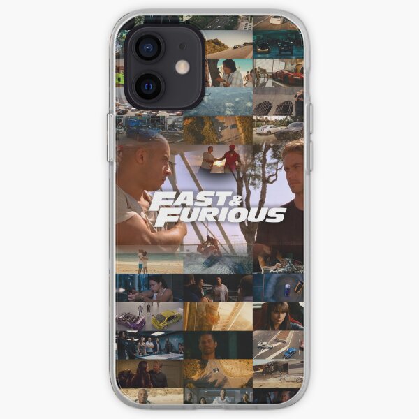 Fast & Furious is History Of Legend - Paul Walker - Vin Diesel iPhone Soft Case