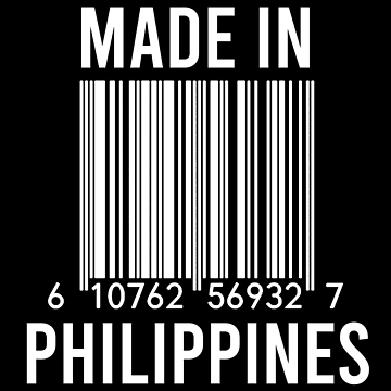 Artwork thumbnail, Made In Philippines by RandomStuffShop