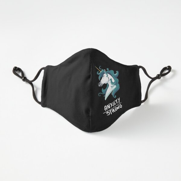 Anxiety Strong Unicorn For Generalized Anxiety Disorder Awareness Fitted 3-Layer