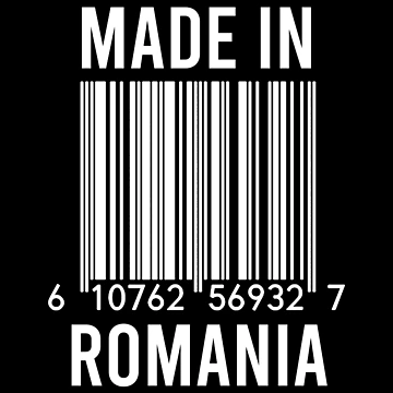 Artwork thumbnail, Made In Romania by RandomStuffShop
