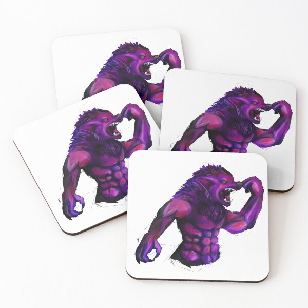 Item preview, radioactive werewolf designed and sold by thescarredwolf.