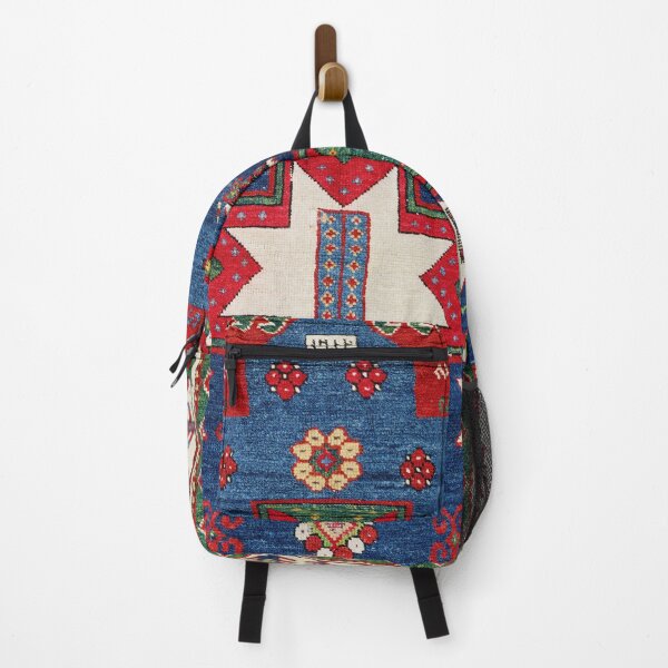 Item preview, Kazak Antique Prayer Rug Print designed and sold by Vicky Brago-Mitchell®.