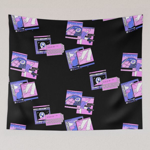 Item preview, Aesthetic Anime Computer Window Pattern 2 designed and sold by AestheticAtire.