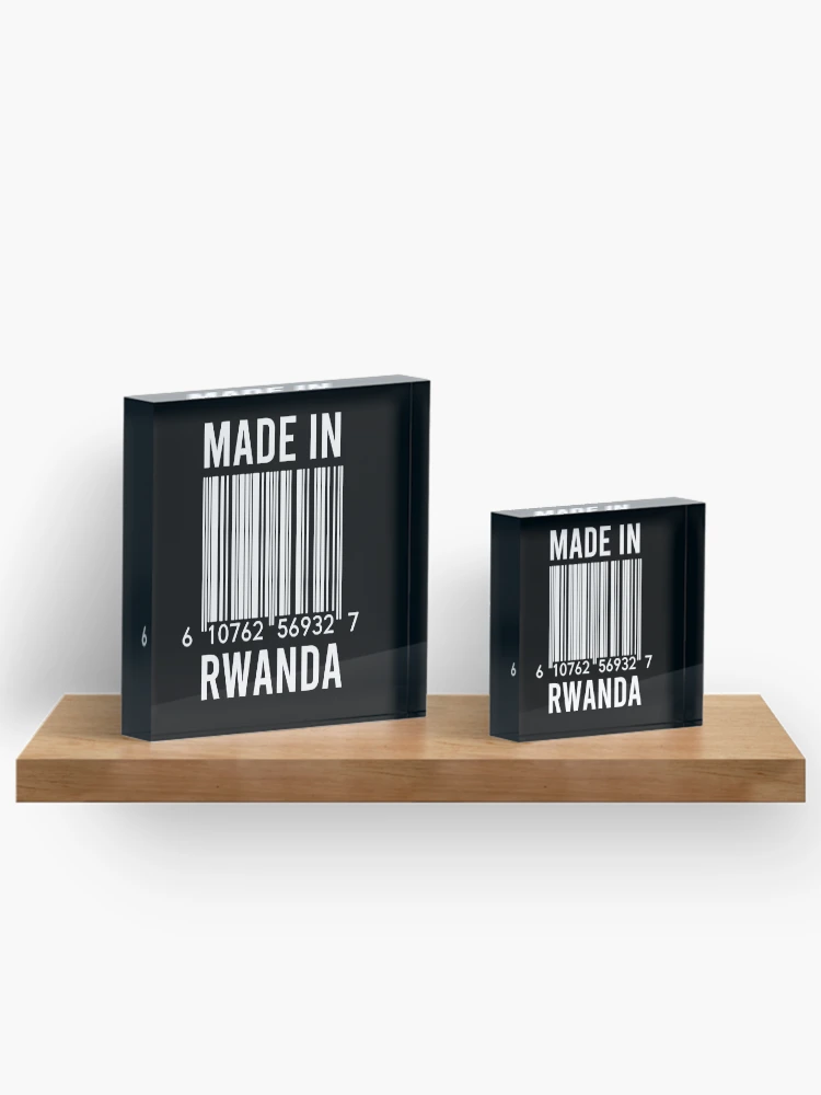 Thumbnail 3 of 5, Acrylic Block, Made In Rwanda designed and sold by RandomStuffShop.