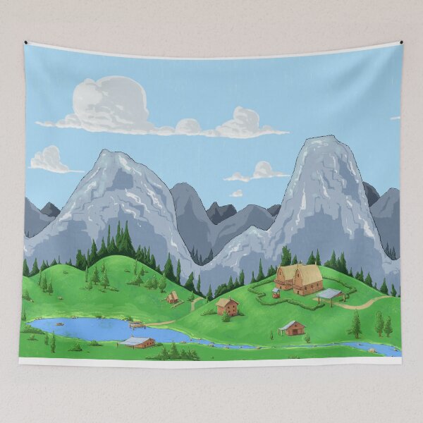 Item preview, Sleepy Village Puzzle #1 designed and sold by scruffyhugo.