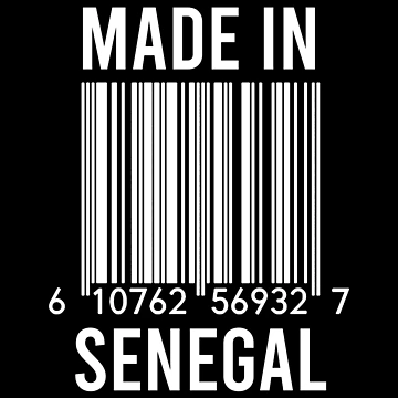 Artwork thumbnail, Made In Senegal by RandomStuffShop