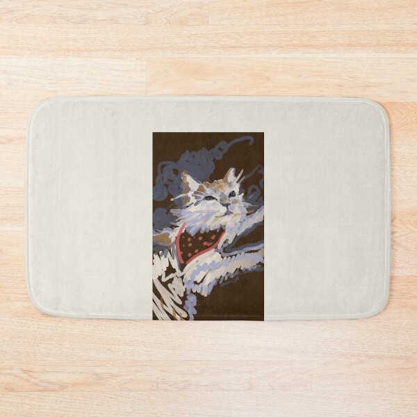 Item preview, 'Riceball Cat' by Stringer Things (realistic colour palette) designed and sold by stringerthings.