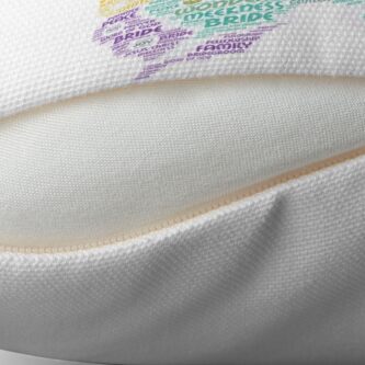 Alternate view of Marriage Registry Throw Pillow