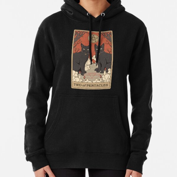 Two of Pentacles Pullover Hoodie