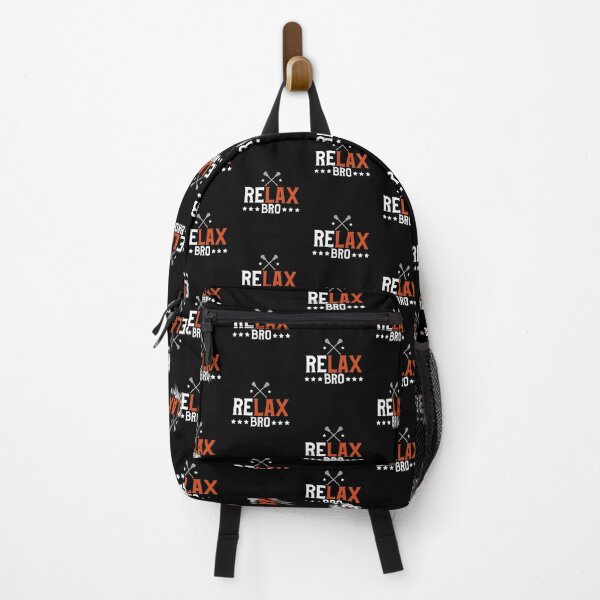 Item preview, Funny ReLAX Bro Funny Lacrosse Pun Player & Coach designed and sold by perfectpresents.