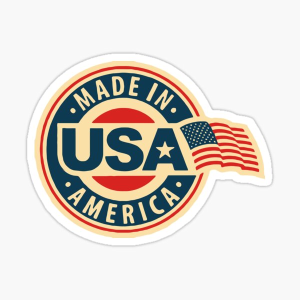 Made in USA Sticker