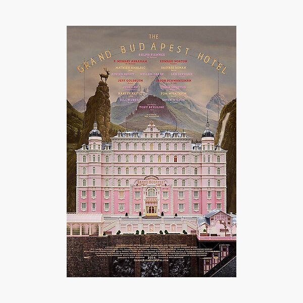 The Grand Budapest Hotel Photographic Print
