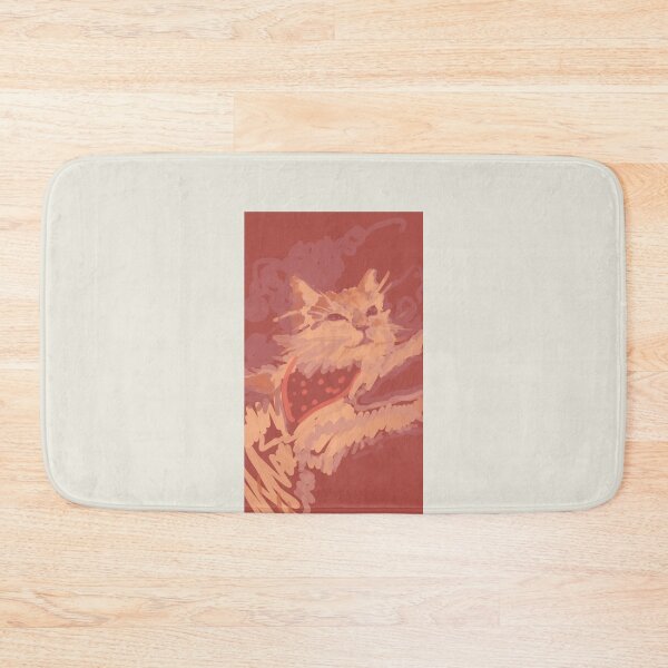 Item preview, 'Riceball Cat' by Stringer Things (sunset) designed and sold by stringerthings.