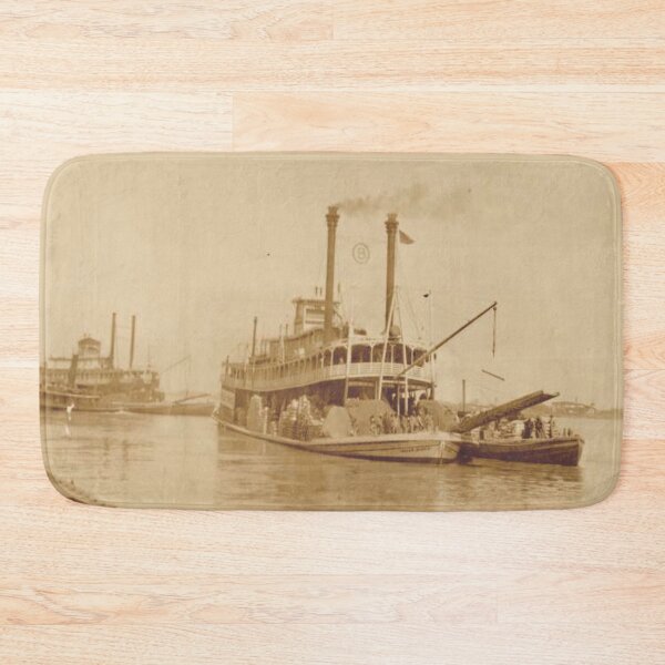 Item preview, Vintage Steamboat Photographic Print designed and sold by Slydell1.