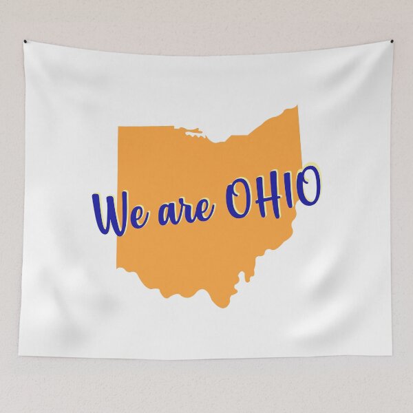Item preview, We Are Ohio Map designed and sold by YAnna9.