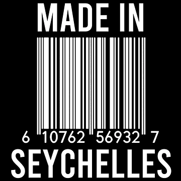 Artwork thumbnail, Made In Seychelles by RandomStuffShop