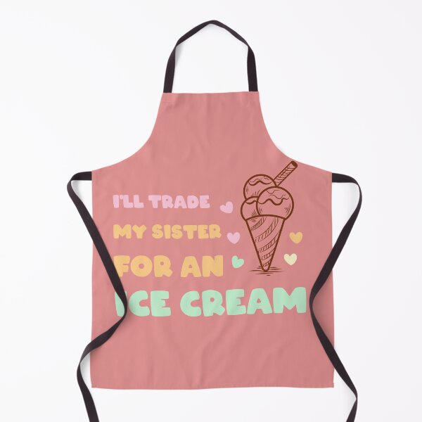 Item preview, I'll trade my sister for an ice cream Kids Gift Family Shirt designed and sold by BadrLuke01.