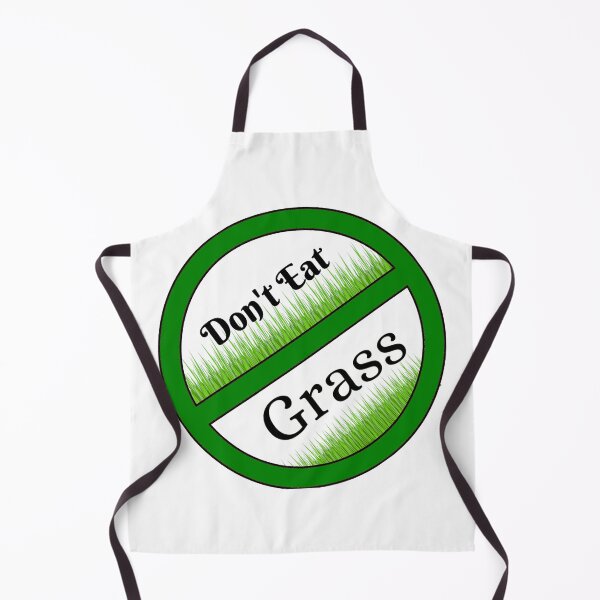 Item preview, Don't Eat Grass designed and sold by Luvjesus2.