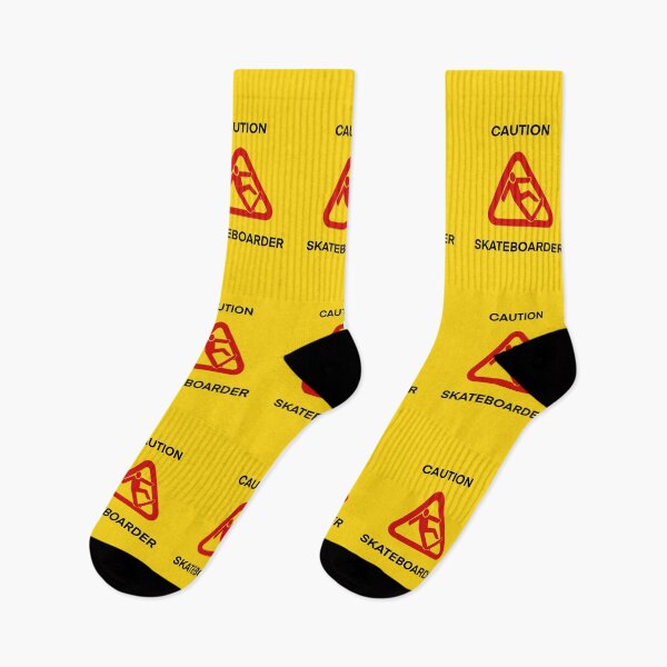 Item preview, CAUTION SKATEBOARDER RED designed and sold by hugoncalves.