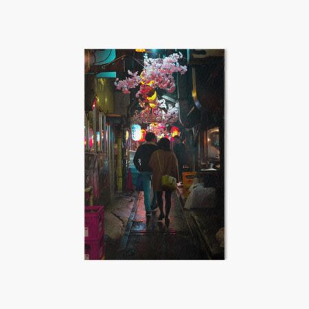 Omoide Yokocho Art Board Print