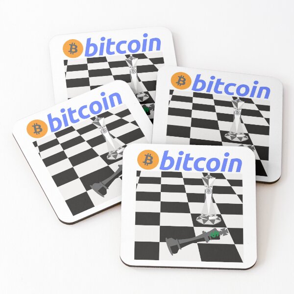 Item preview, Bitcoin, Checkmate! designed and sold by WinningUniverse.
