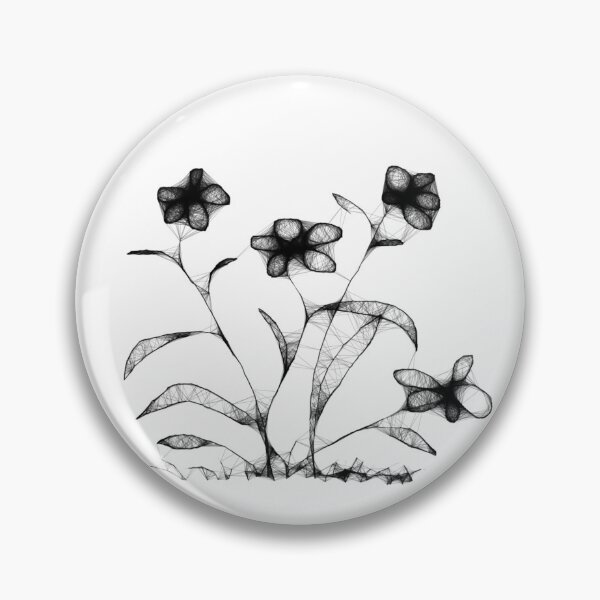 Item preview, Four Flowers Scribble designed and sold by MarjorieB.