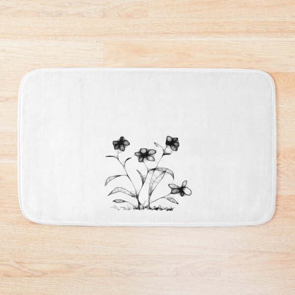 Item preview, Four Flowers Scribble designed and sold by MarjorieB.