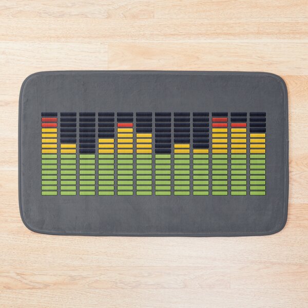 Item preview, 12 Bar Audio Equalizer designed and sold by thedrumstick.