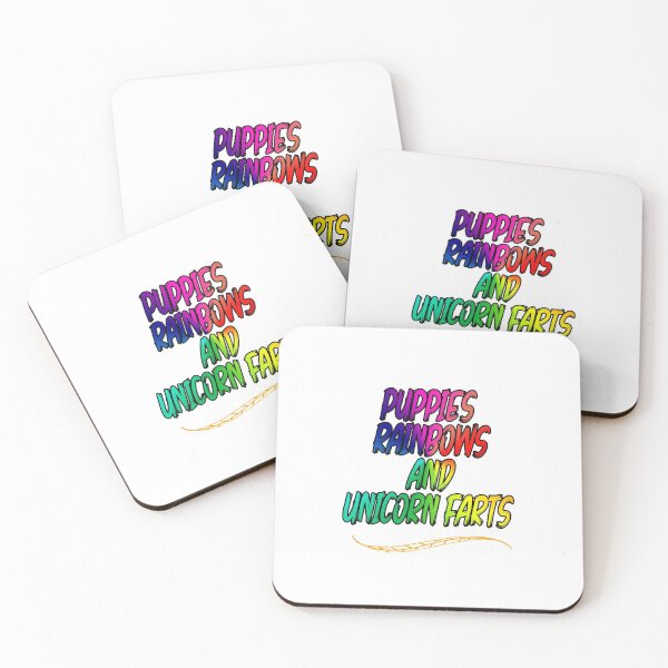 Item preview, puppies, rainbows and unicorn farts designed and sold by Crystalsgraphix.