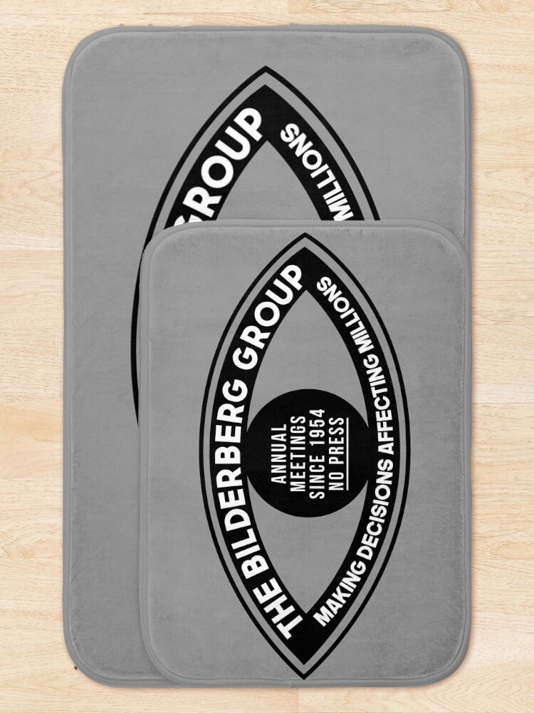Thumbnail 5 of 6, Bath Mat, The Bilderberg Group designed and sold by thedrumstick.