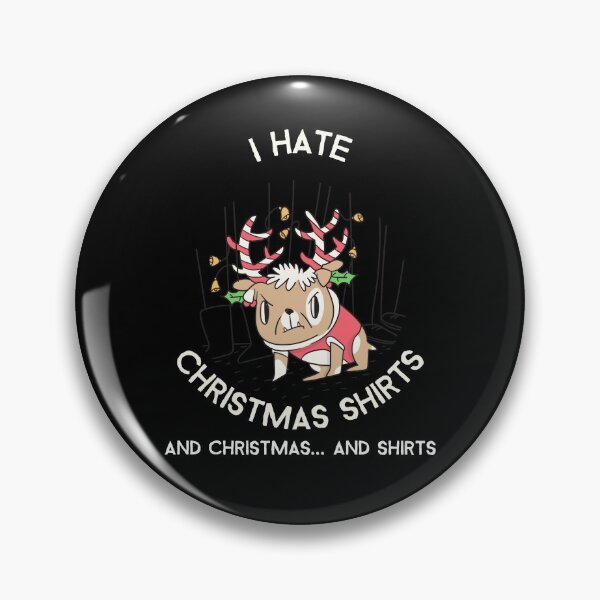Item preview, I hate Christmas Shirts and Christmas and Shirts designed and sold by GreenEnvytt.